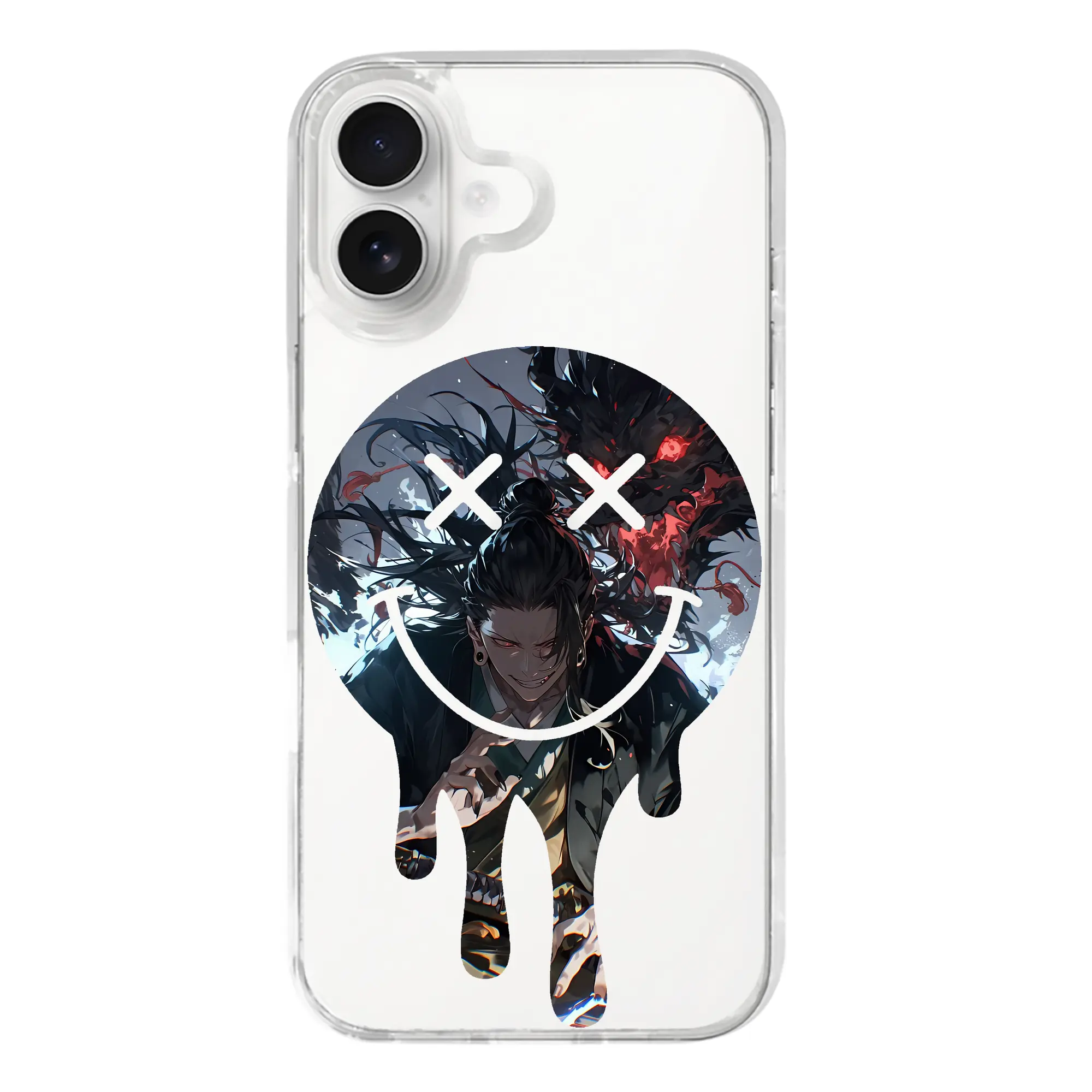 呪術廻戦 グッズ,夏油 傑 - iPhone 17シリーズ 透明スマホケース – 薄型・耐衝撃・精密フィット保護カバー